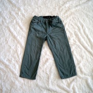 Joes Jeans Toddler 2T Boys Green Denim Twill
